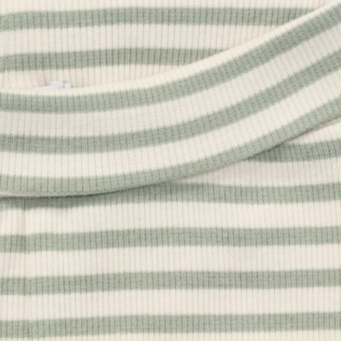 Noppies Pants regular fit stripe Iceberg Green