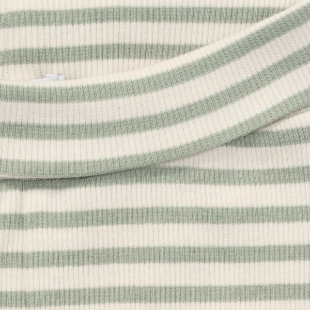 Noppies Pants regular fit stripe Iceberg Green