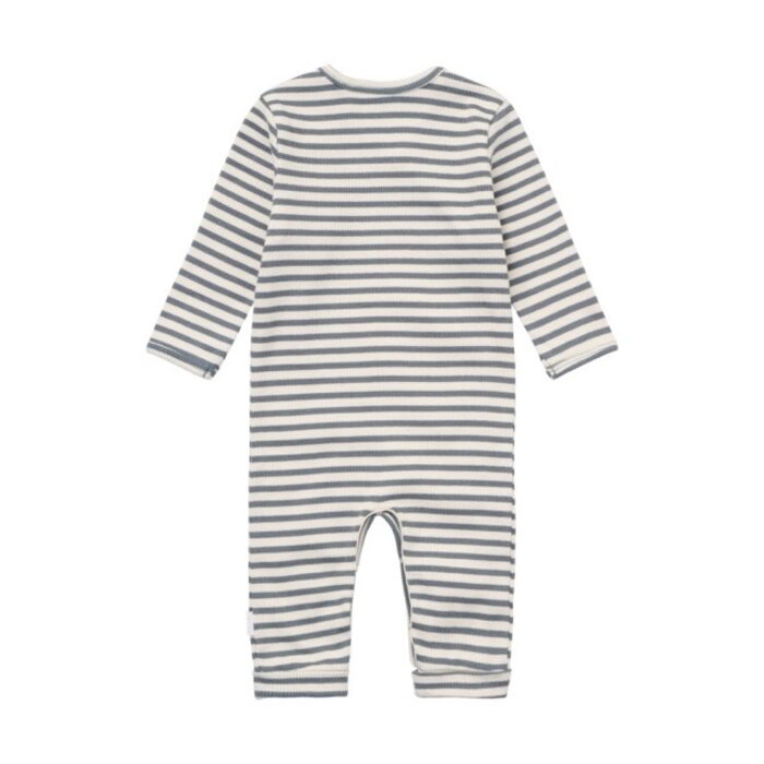 Noppies Playsuit LS stripe Stormy Weather