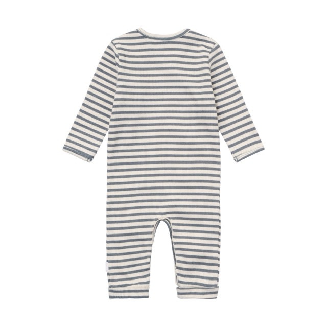 Noppies Playsuit LS stripe Stormy Weather