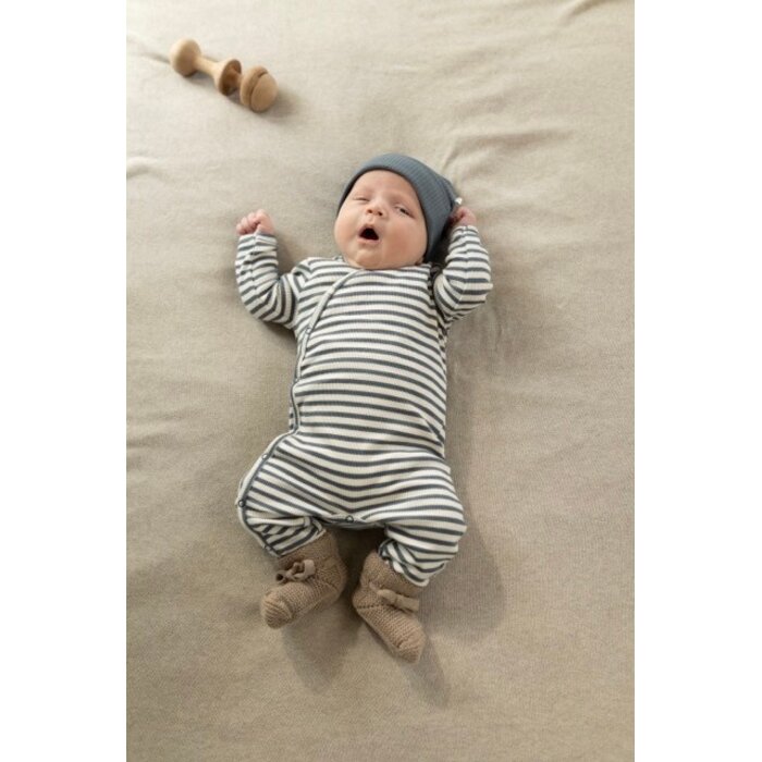 Noppies Playsuit LS stripe Stormy Weather