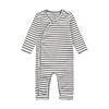 Playsuit LS stripe Stormy Weather