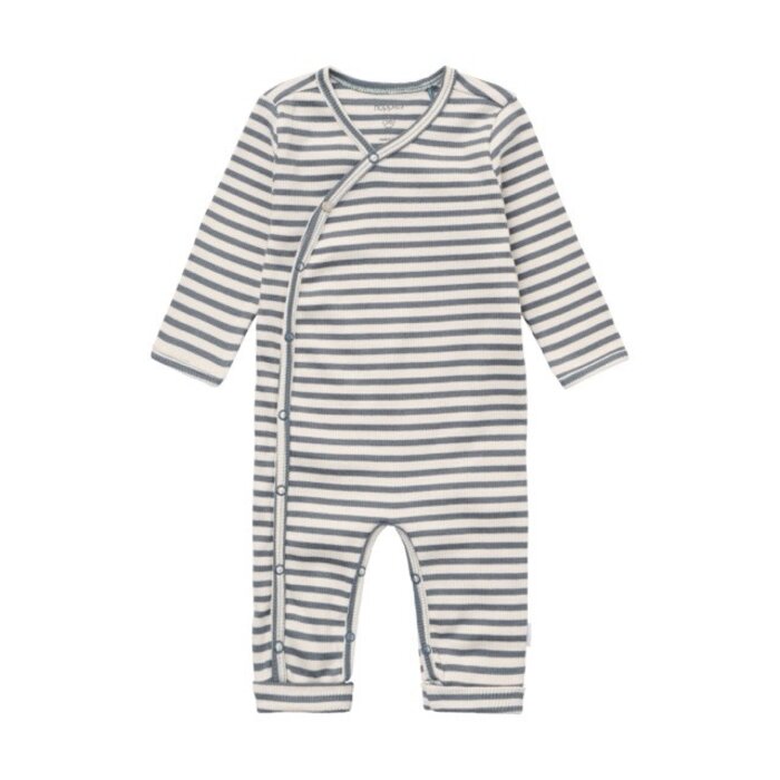 Noppies Playsuit LS stripe Stormy Weather