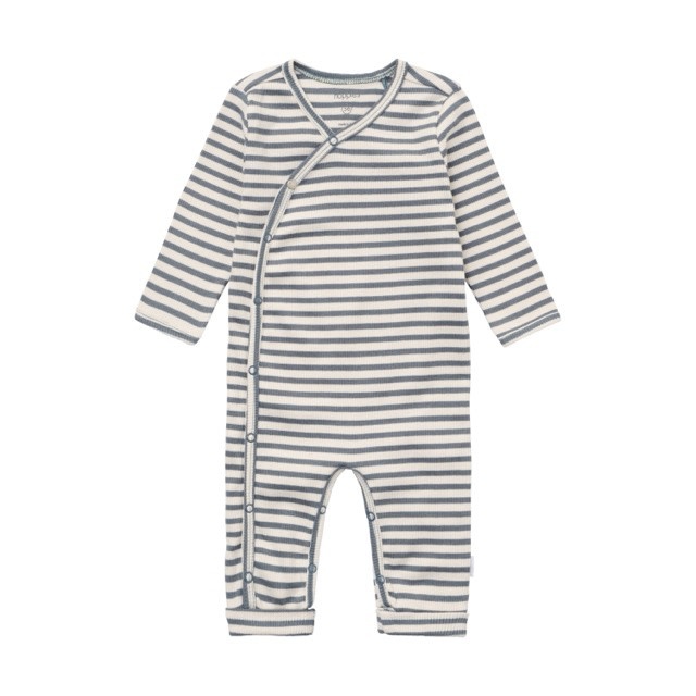 Noppies Playsuit LS stripe Stormy Weather