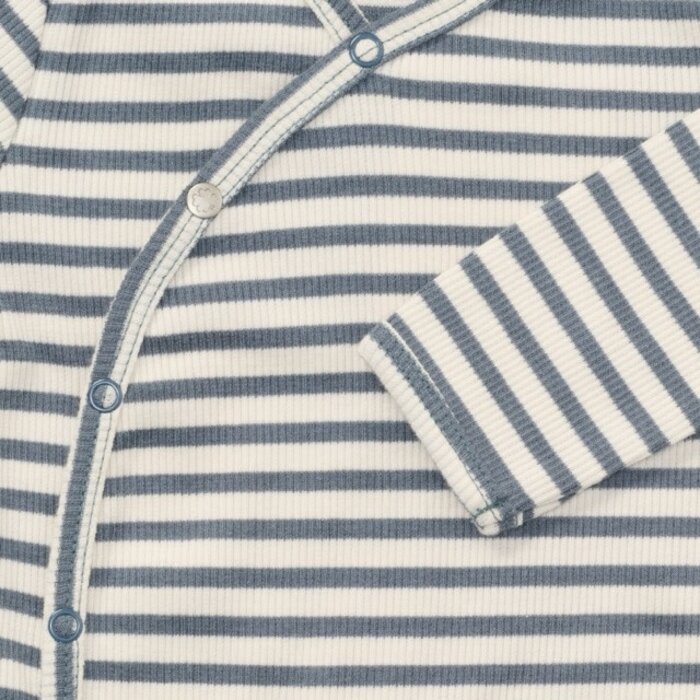 Noppies Playsuit LS stripe Stormy Weather