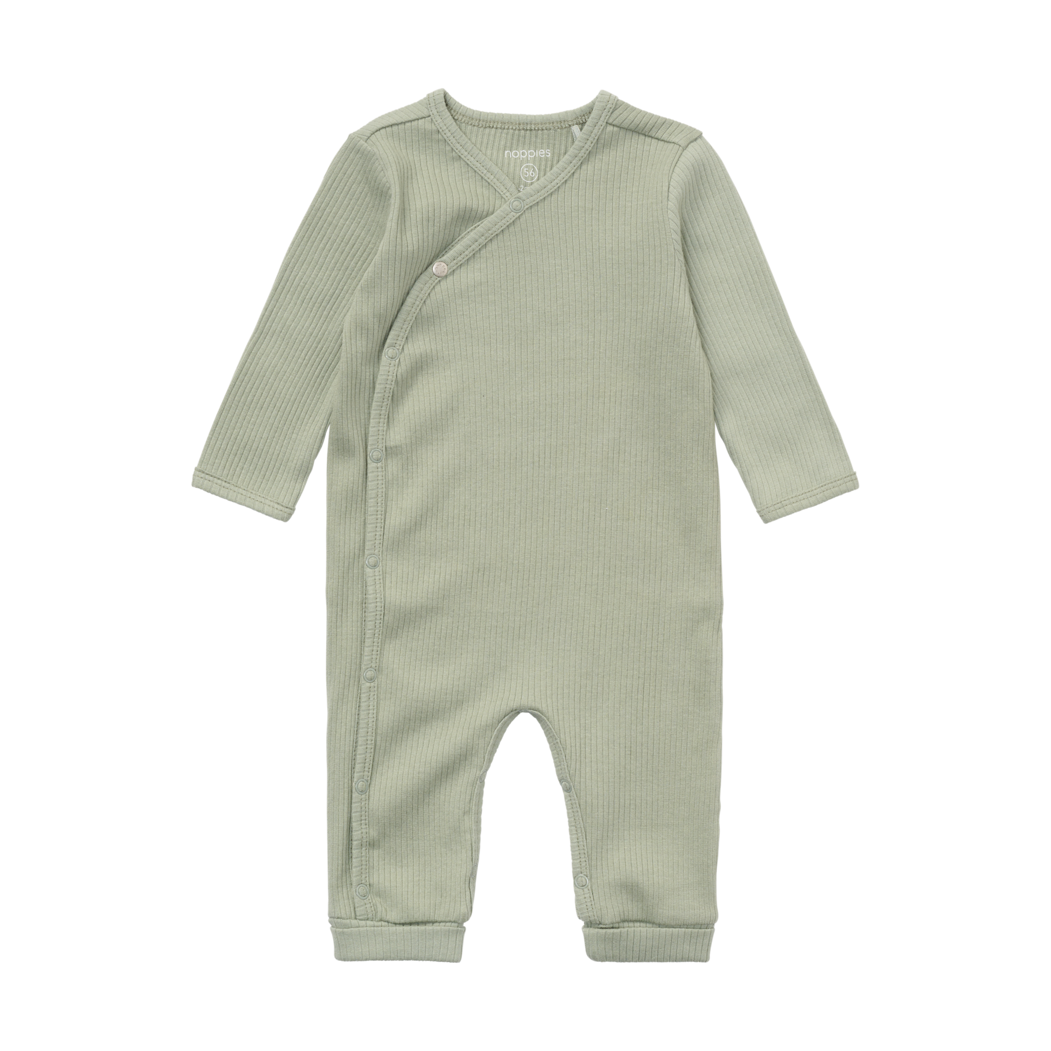 Noppies Playsuit LS Iceberg Green