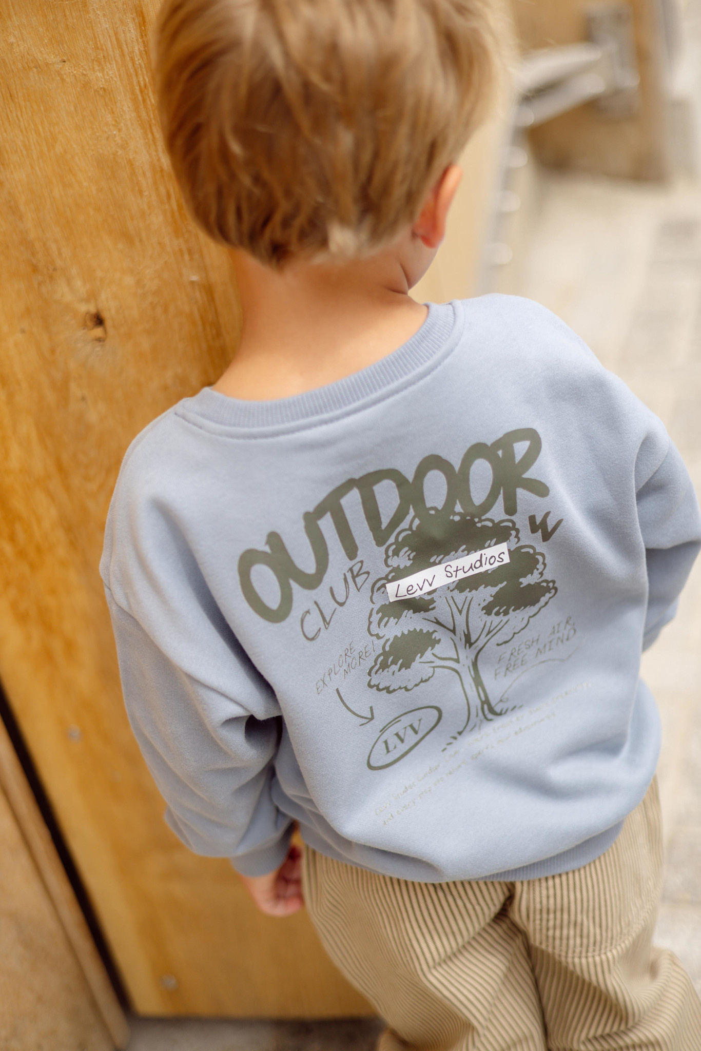Levv Sweater LW265DAI Vintage Blue