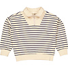 Sweater LW265DIDO AOP Dark Blue Stripe