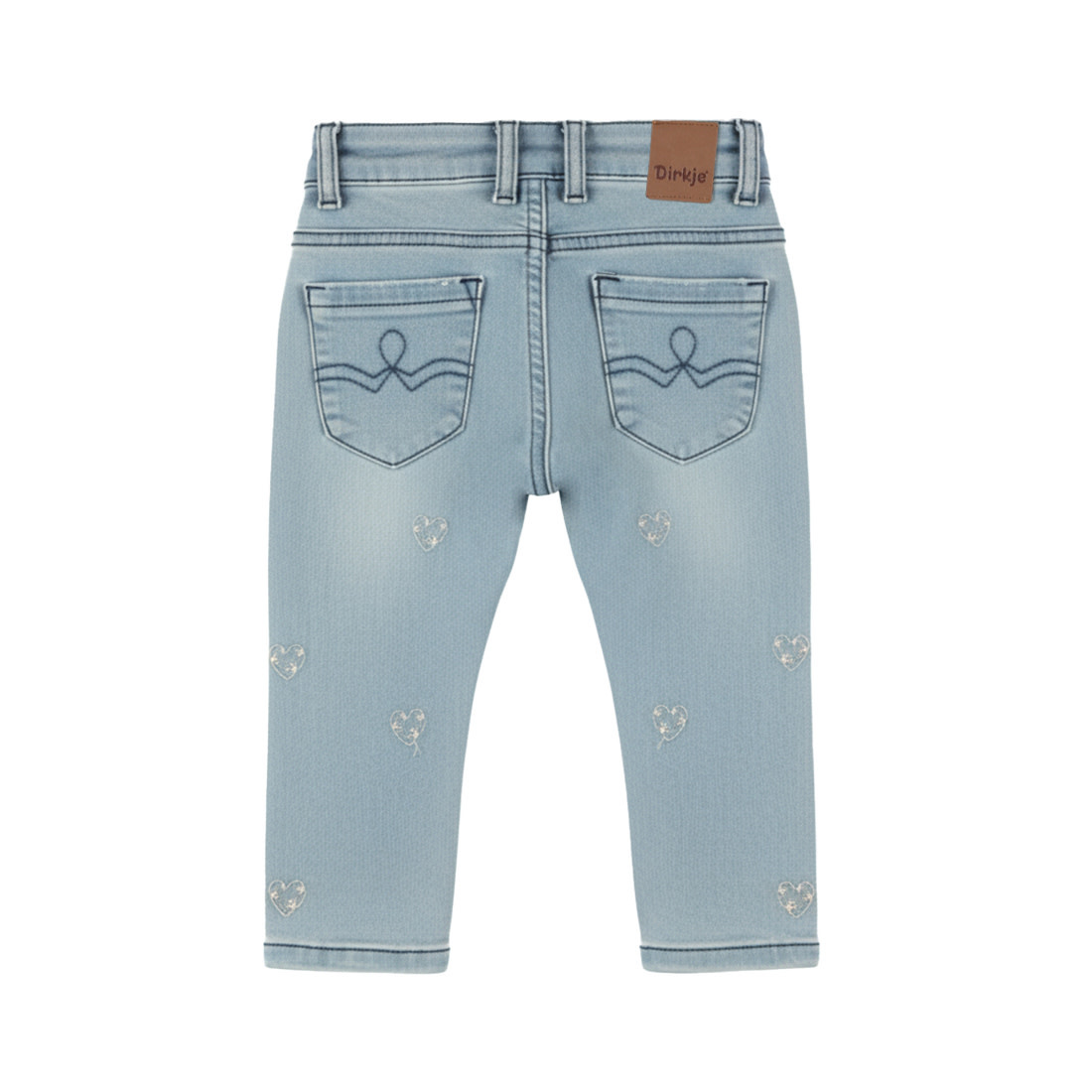 Dirkje Jeans Denim light blue, tapered fit M60359-35
