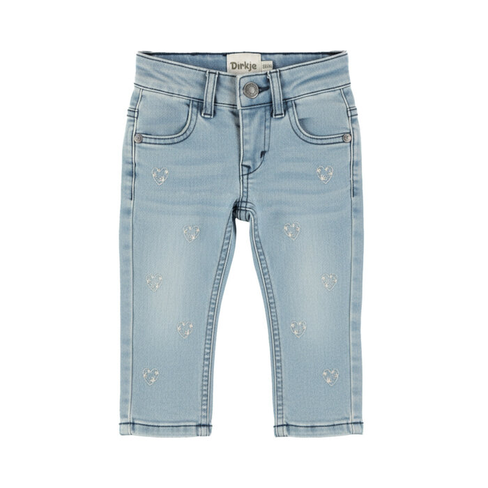 Dirkje Jeans Denim light blue, tapered fit M60359-35