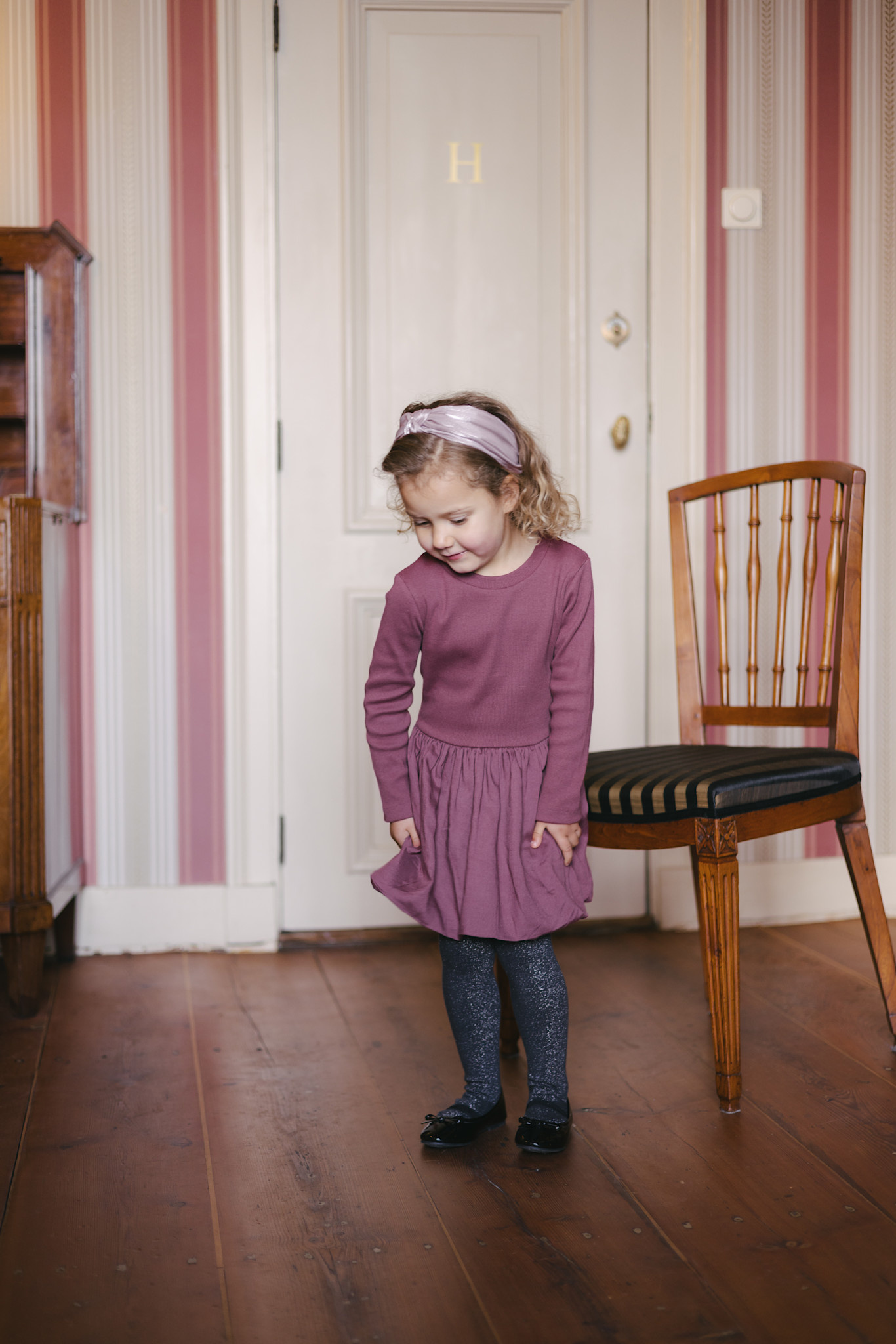 Levv Dress LW263DANI Dark Mauve