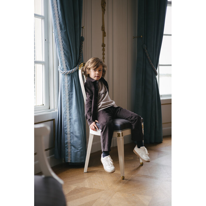 Levv Pants LW263DOUWE Purple Grey