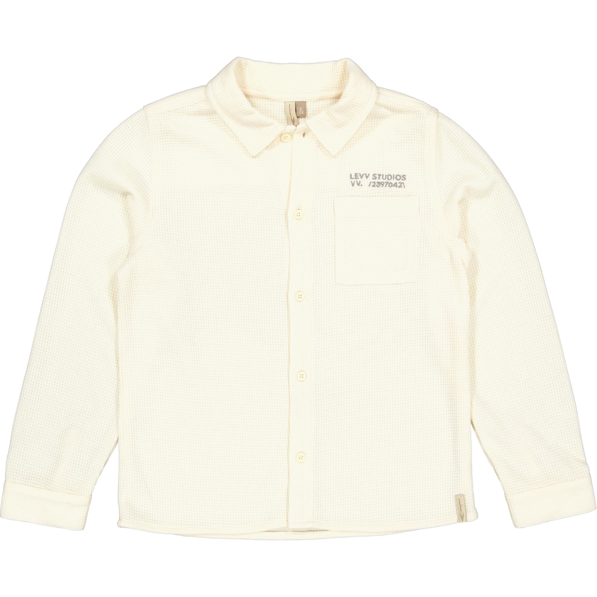 Levv Shirt LW263DIEGO Soft White