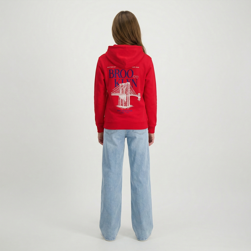 Cars Jeans Kids JOLIE SW Hood Red