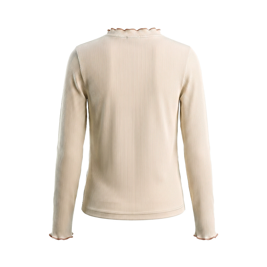 Your Wishes Rib Jersey | Longsleeve White Swan
