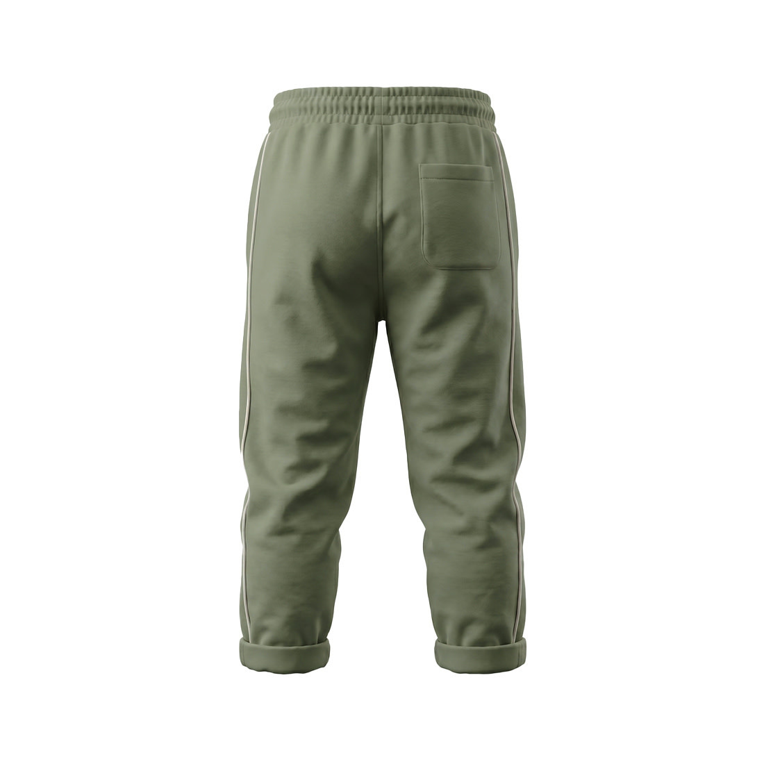 Your Wishes Solid | Wide Jogger Olivine