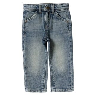 Your Wishes Denim | Worker Jeans Tinted Mid Blue