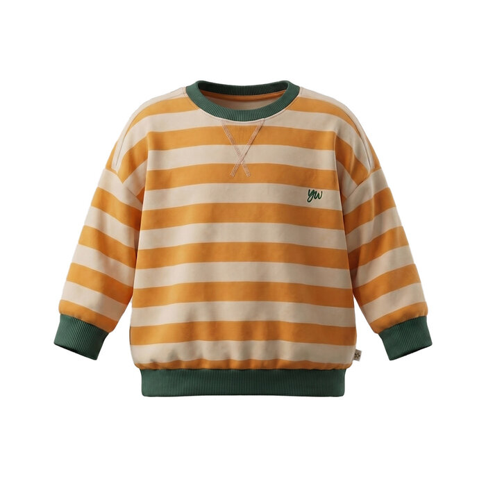 Your Wishes Stripe French Knit | Sweater Sunflower