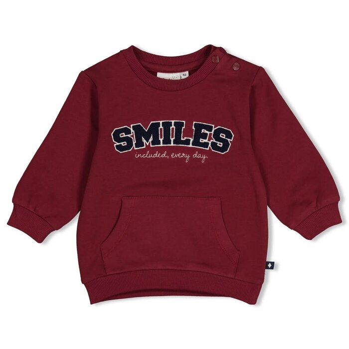 Feetje Sweater Bordeaux - Built for Fun
