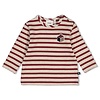 Longsleeve streep Bordeaux - Built for Fun