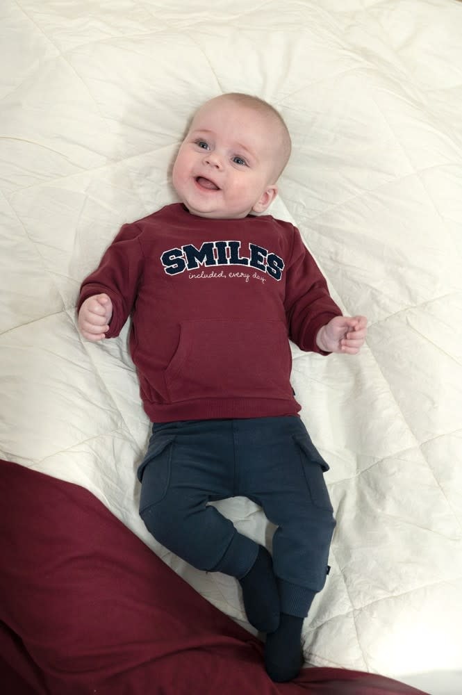 Feetje Sweater Bordeaux - Built for Fun