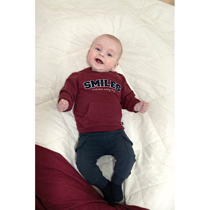 Feetje Sweater Bordeaux - Built for Fun