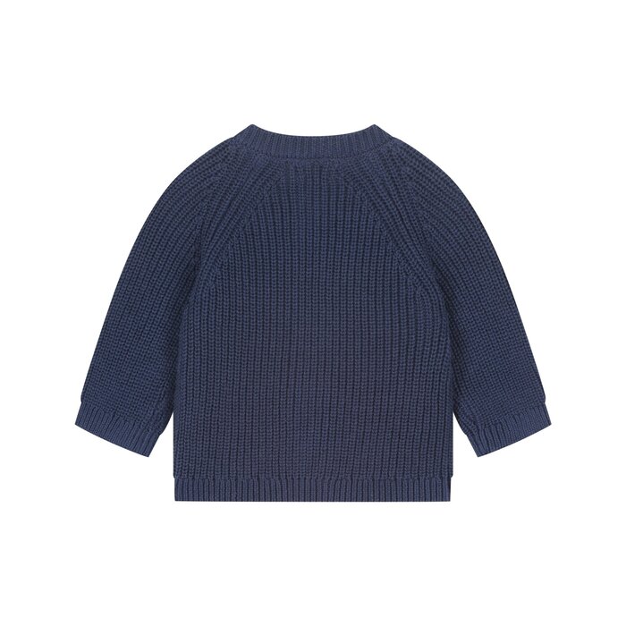 A Tiny Story baby cardigan Dark Blue TIN26629348