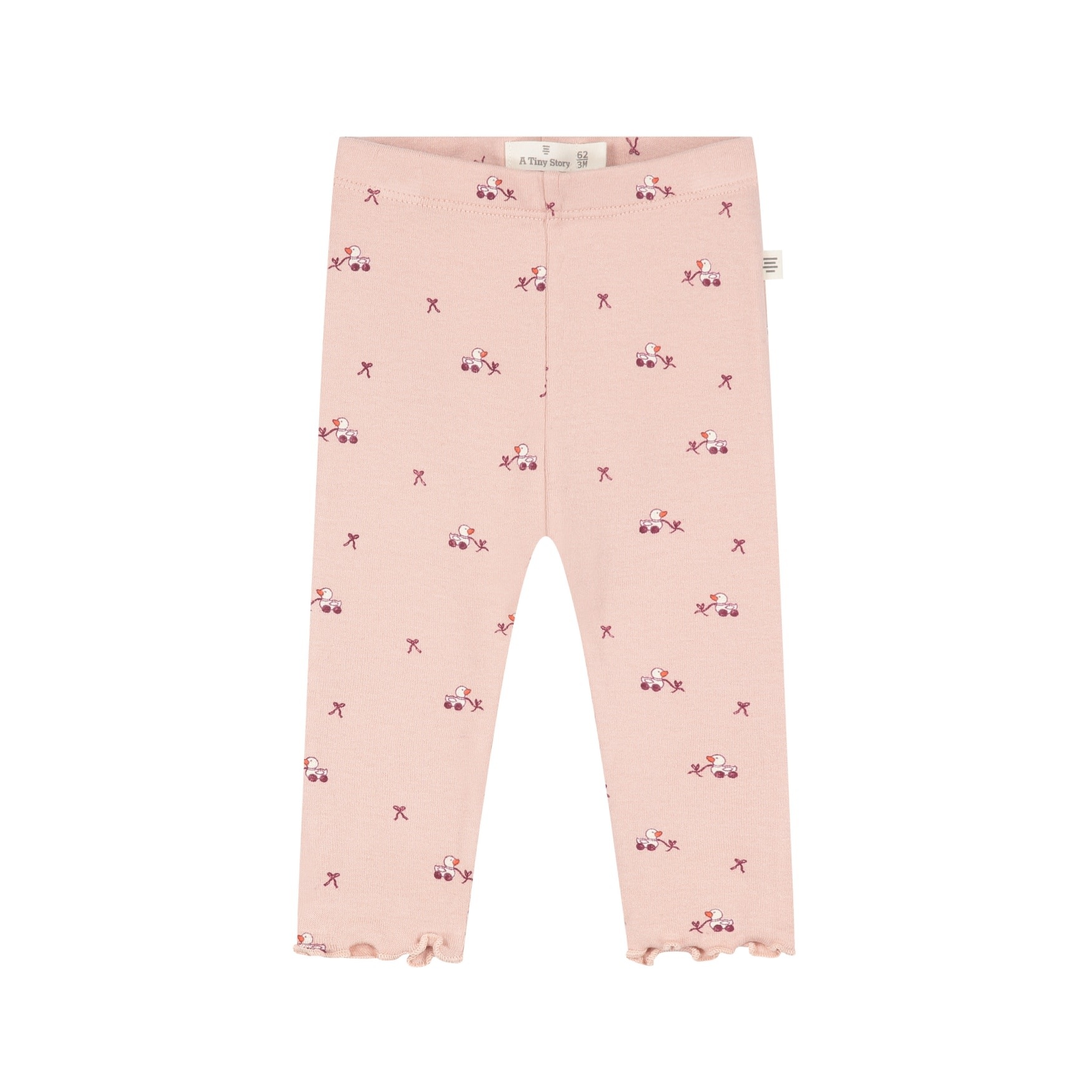 A Tiny Story baby pants Old pink TIN26629244