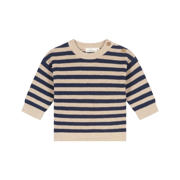 A Tiny Story baby pullover Dark Blue TIN26629342