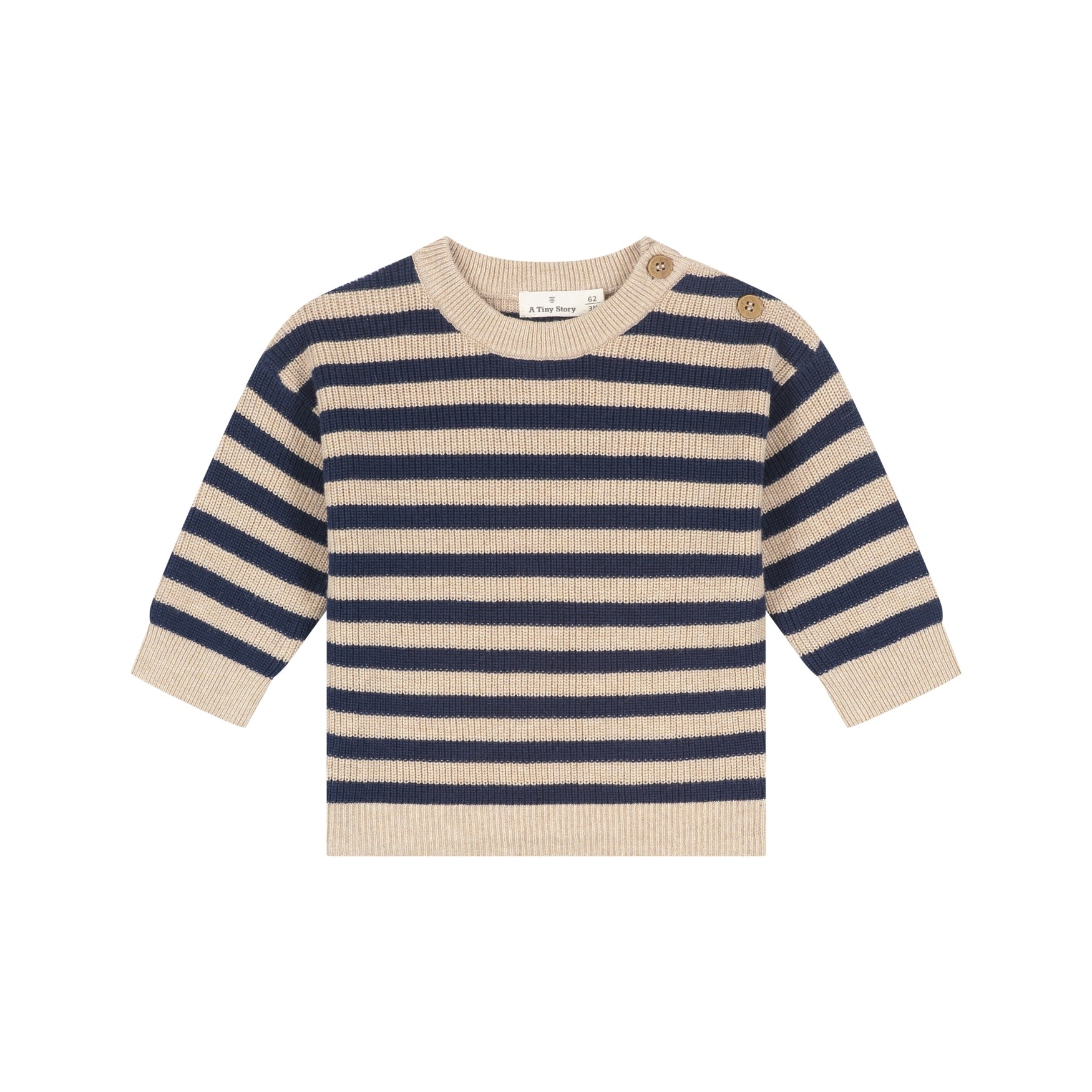 A Tiny Story baby pullover Dark Blue TIN26629342