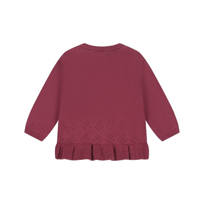 A Tiny Story baby pullover Dark red TIN26629344