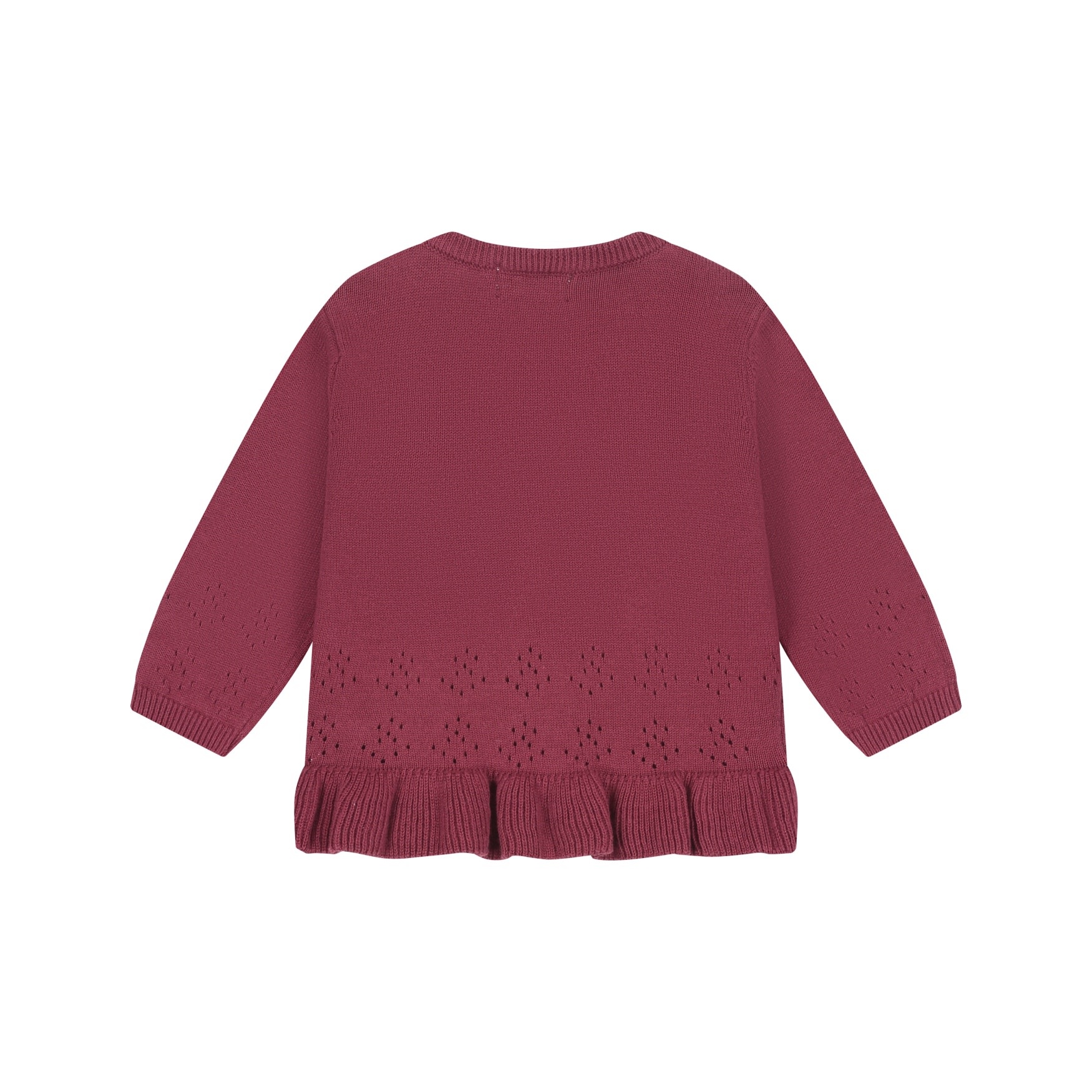 A Tiny Story baby pullover Dark red TIN26629344