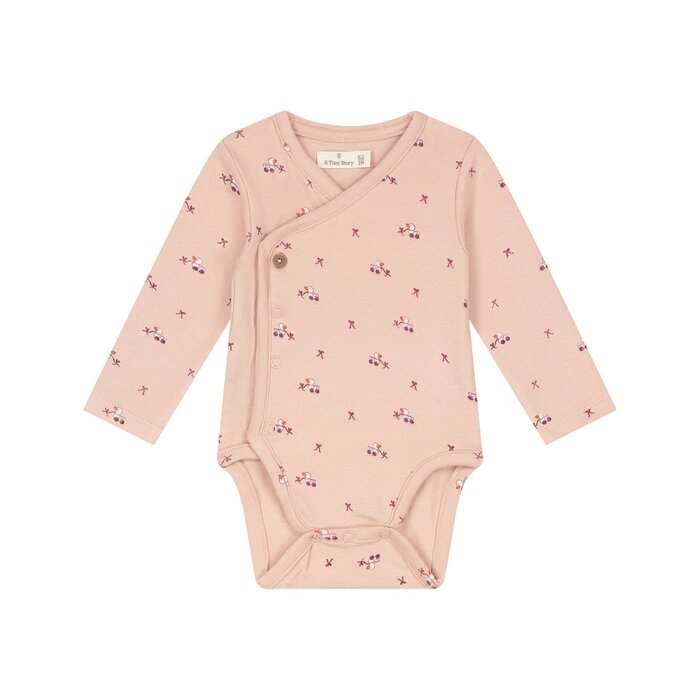 A Tiny Story baby romper Old pink TIN26629641