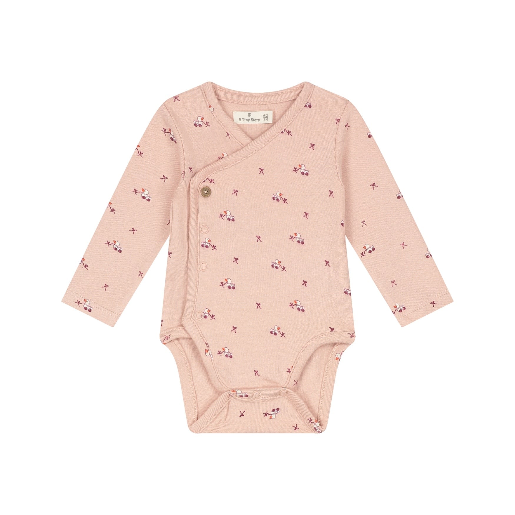 A Tiny Story baby romper Old pink TIN26629641