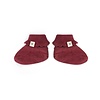 baby slippers Dark red