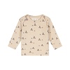 baby t-shirt long sleeve Beige melange TIN26629642