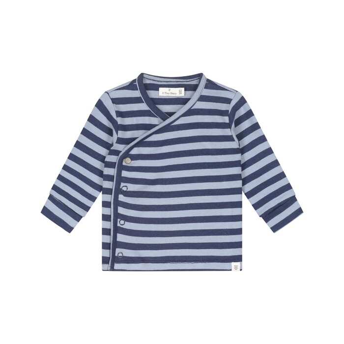 A Tiny Story baby t-shirt long sleeve Dark Blue TIN26629643