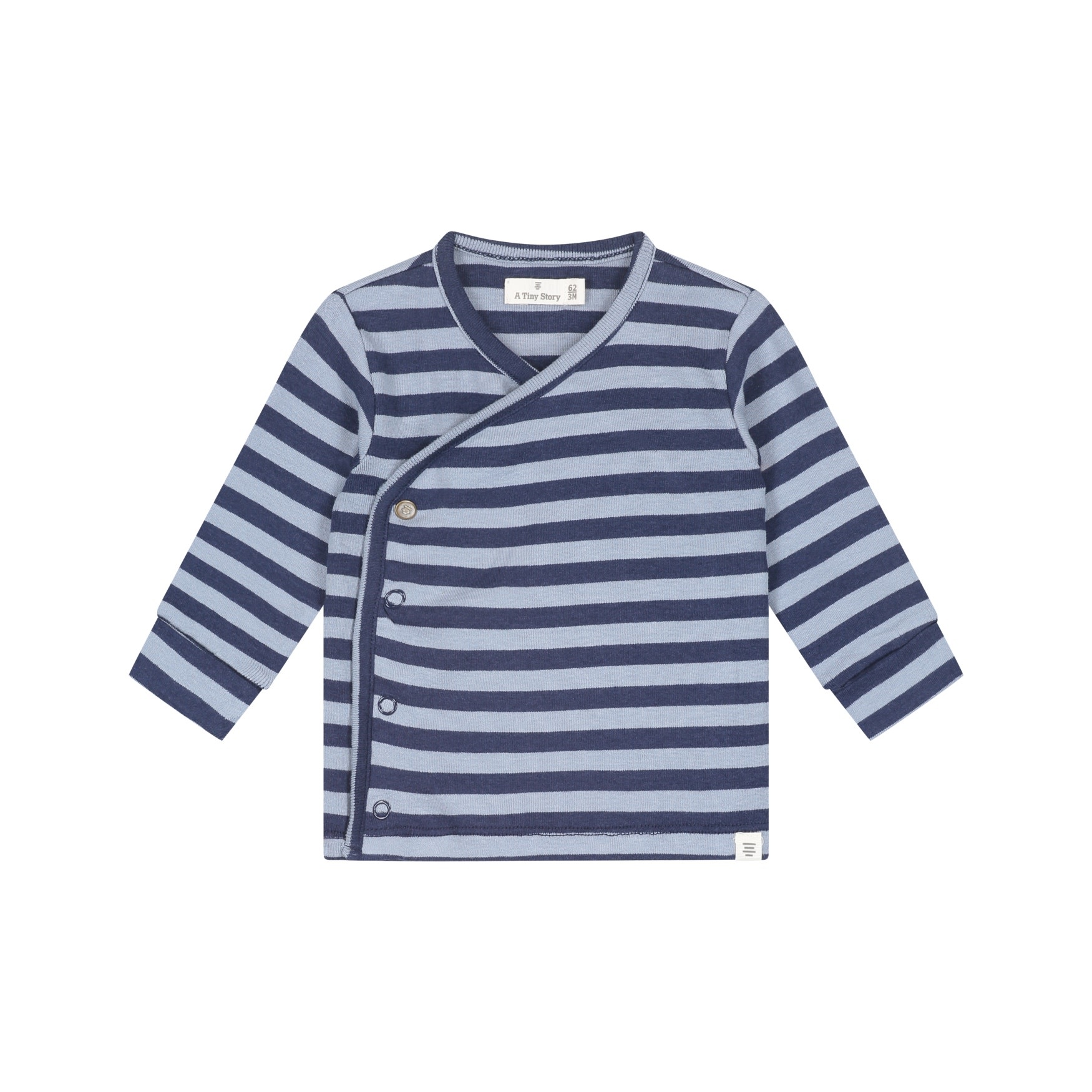 A Tiny Story baby t-shirt long sleeve Dark Blue TIN26629643