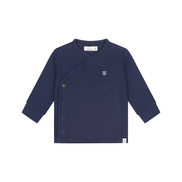 A Tiny Story baby t-shirt long sleeve Dark Blue TIN26629646