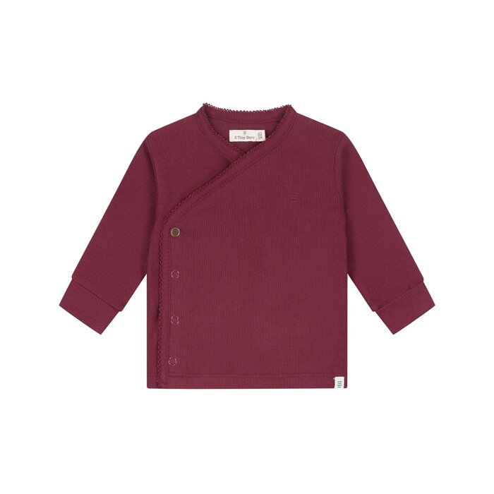 A Tiny Story baby t-shirt long sleeve Dark red TIN26629647