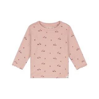 A Tiny Story baby t-shirt long sleeve Old pink TIN26629644