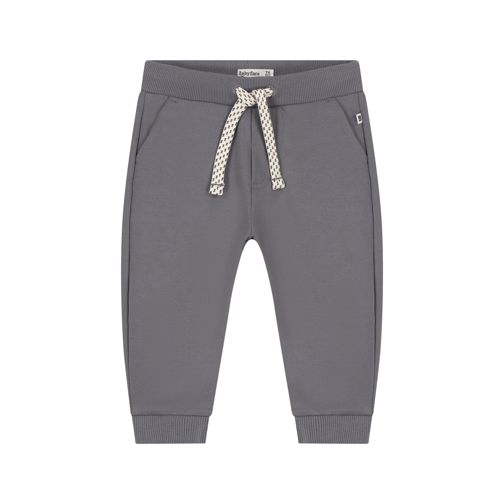 Babyface baby boys sweatpants Steel - wider fit