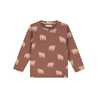 Babyface baby boys T-shirt longsleeve Chocolate BBE26627696