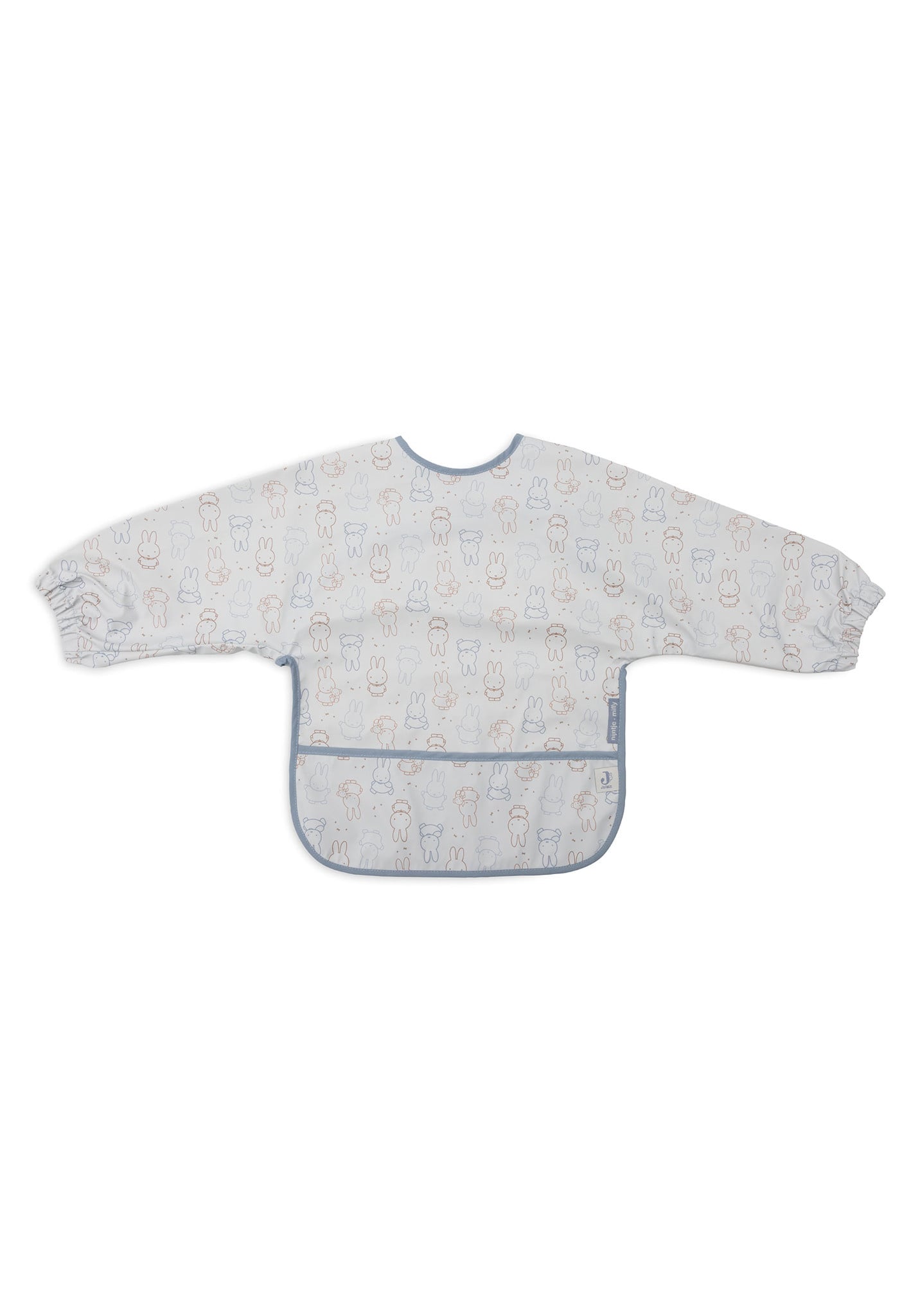Jollein Slab Waterproof met Mouw Miffy Moments Cloudy Blue