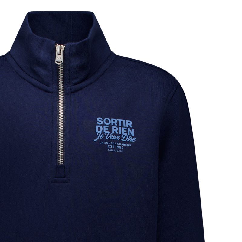 Cars Jeans Kids YEZKI Half Zip Navy