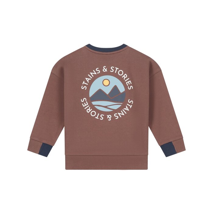 Stains & Stories boys sweat shirt Earth