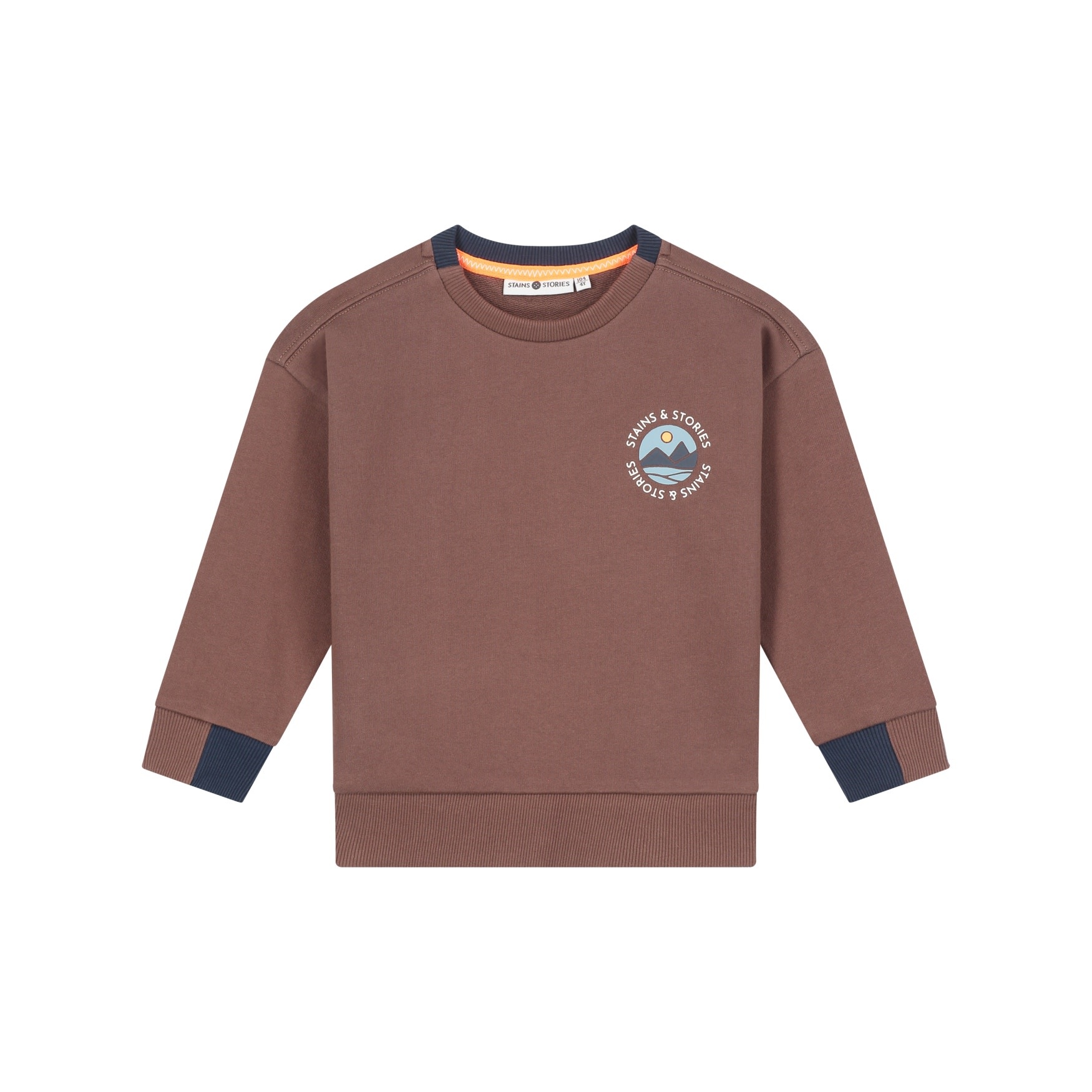 Stains & Stories boys sweat shirt Earth
