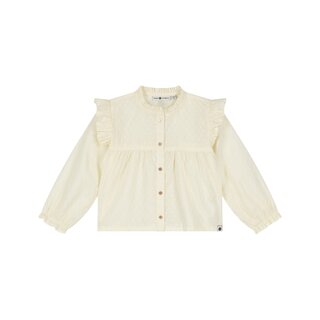 Stains & Stories girls blouse longsleeve Cream