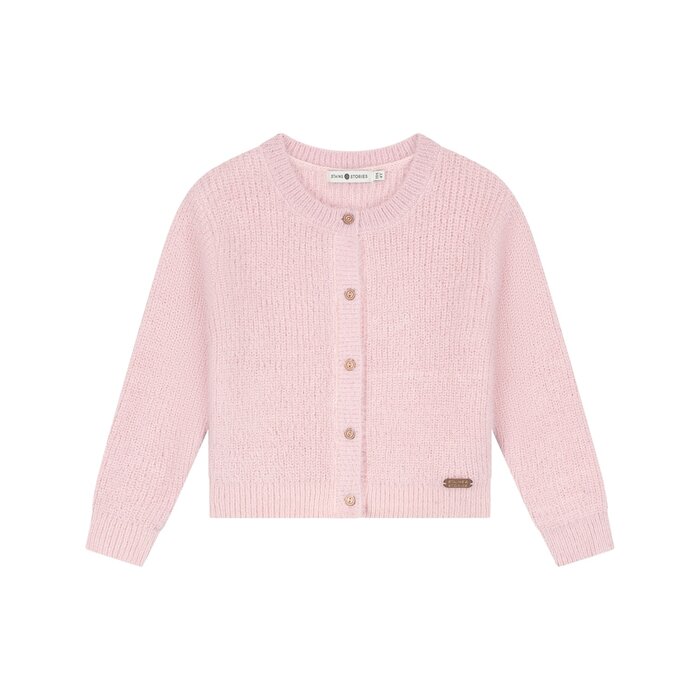 Stains & Stories girls cardigan Blush