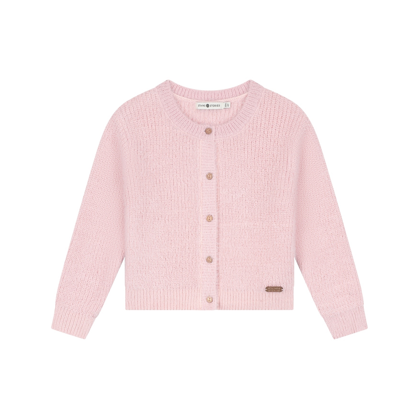 Stains & Stories girls cardigan Blush